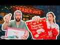 BRITISH PEOPLE TRY TRADER JOE'S FESTIVE TREATS! 🎄