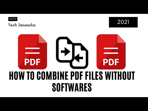 Combine PDF Files