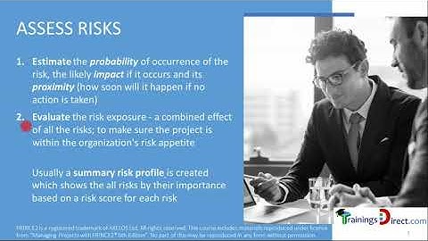 The Risk Management Procedure | PRINCE2 by 1WorldTraining.com