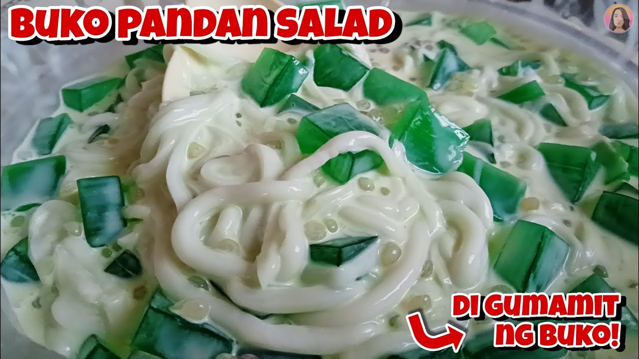 Даже если у вас нет БУКО, вы можете приготовить САЛАТ БУКО ПАНДАН! РЕЦЕПТ БУКО ПАНДАНА/ИДЕИ РОЖДЕ...