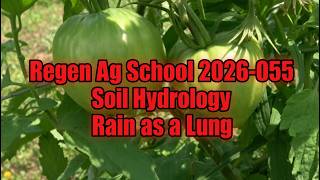 Regen Ag School 2026-055 | Soil Hydrology: Rain as a Lung