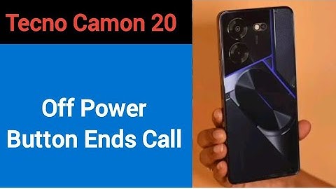 How to turn off power button ends call, Tecno camon 20 me power button ends call off kaise karen