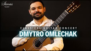 DMYTRO OMELCHAK - Classical Guitar Concert | BACH, &amp; AYALA | Siccas Guitars