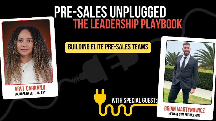 How to create a career and grow as a Sales Engineer, with Brian Martynowicz