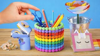 DIY School Supplies That Make Life Brighter 😎✨ @5MinuteCraftsPLAY