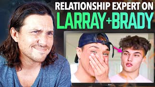 Relationship Expert Reacts to LARRAY + BRADY POTTER | LGBTQ+, Jealousy, PDA