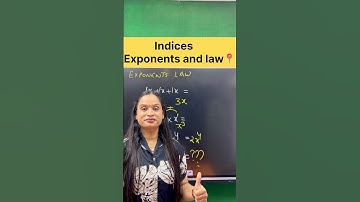 Indices law exponents and law #knowledgejunction31 #ytshorts #mathstricks #indicesrules #exponents