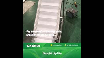 Băng tải cấp liệu