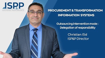 Outsourcing intervention mode : delegation of responsibility