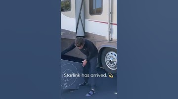 Starlink satellite internet for RV nomads. Big day!