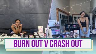 burn out v crash out