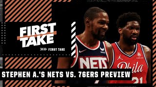 Stephen A.'s expectations for Nets vs. 76ers 🏀 | First Take