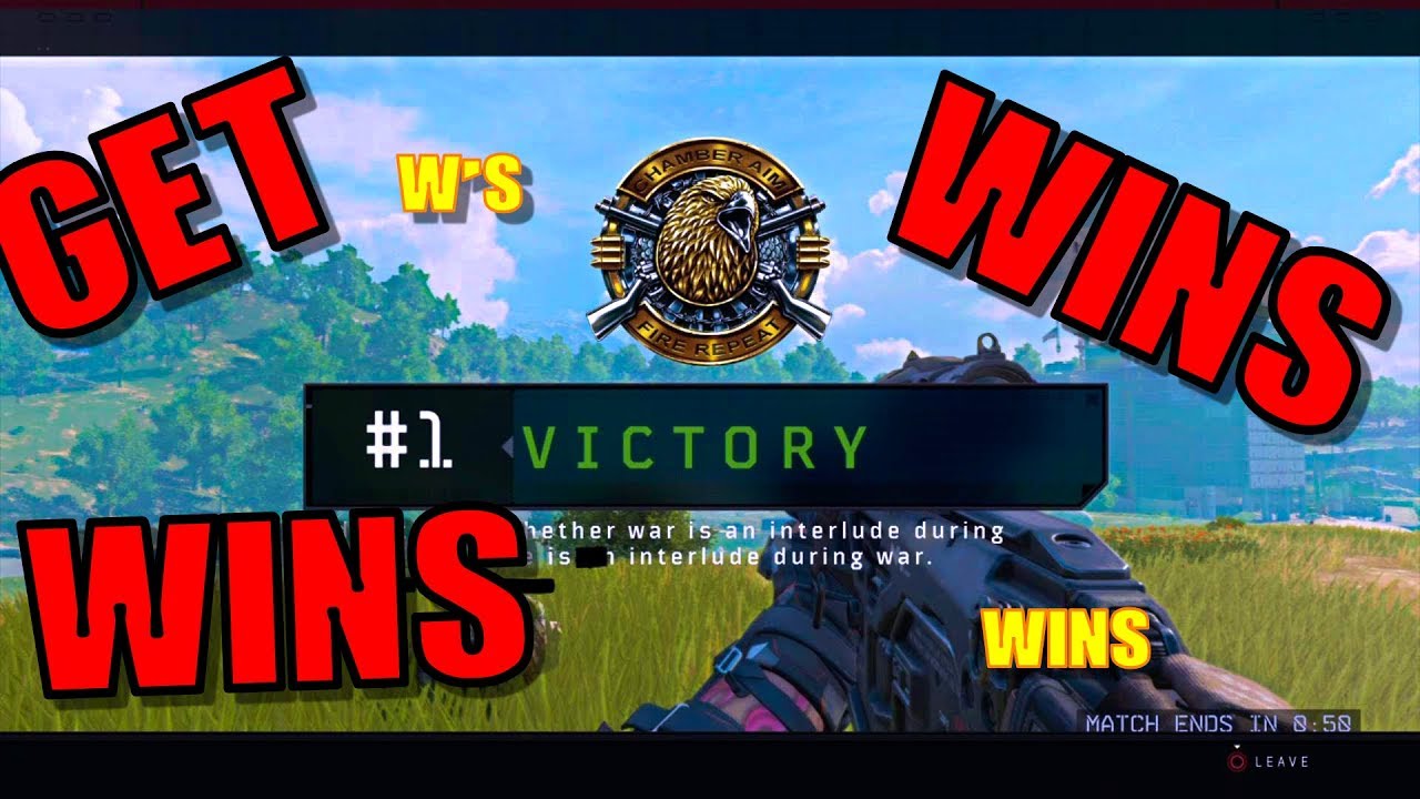 KingOcelotl - How to win in COD BO4 Blackout.