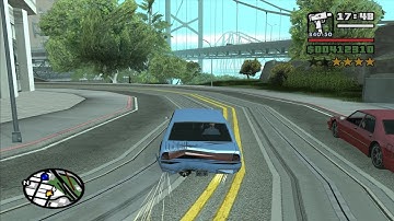 Wear Flowers In Your Hair with a 4 Star Wanted Level - Garage mission 1 - GTA San Andreas