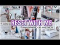 RESET WITH ME: FINDING A GOOD BALANCE | CLEANING, GET READY WITH ME, TWO DAY CLEANING MOTIVATION
