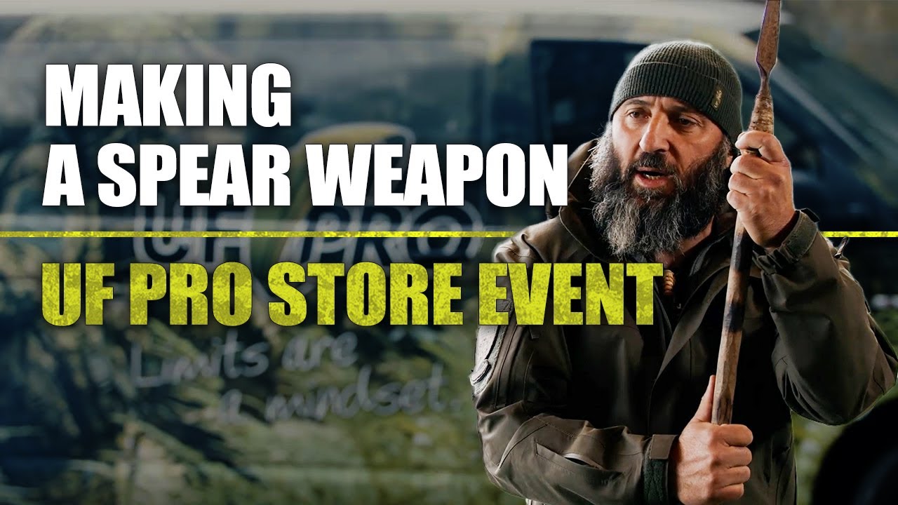 How to Make a Spear Weapon With an Army Special Forces Survival Instructor | UF PRO Store Event