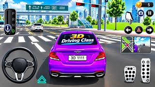 3D Driving Class Purple Car Driving & Subway Train Exploration Gameplay! screenshot 4