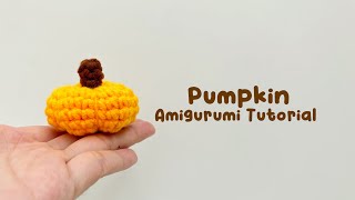 Pumpkin Amigurumi Crochet Tutorial | Step by Step |  FREE PATTERN