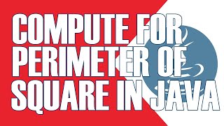 HOW TO COMPUTE FOR THE PERMITER OF SQUARE USING JAVA
