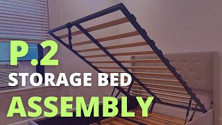 Allewie Lift Up Storage Bed Assembly aka Sha Cerlin Lift Up Storage Bed Albertien Lift Up Bed