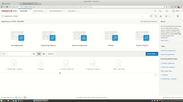 ЛР 1. Стипендия. Oracle APEX 19.1