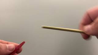 How To Thread A Lacing Needle