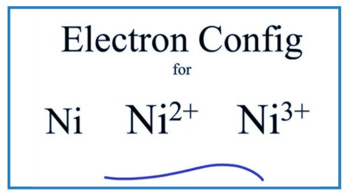 Nickel Lewis Dot Structure