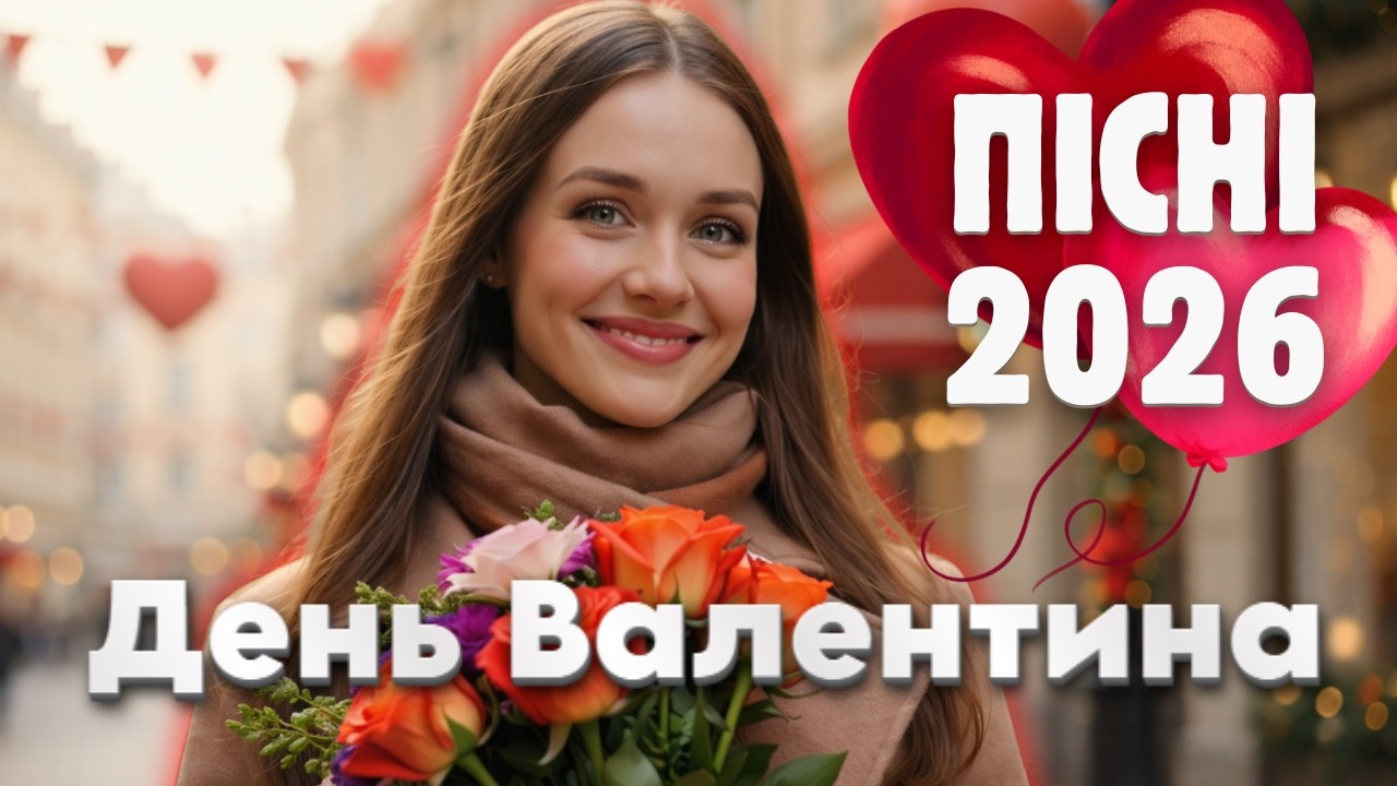 Найкращі НОВІ ПІСНІ до Дня Валентина | Хіти 2026 | День закоханих - драйвові пісні для настрою