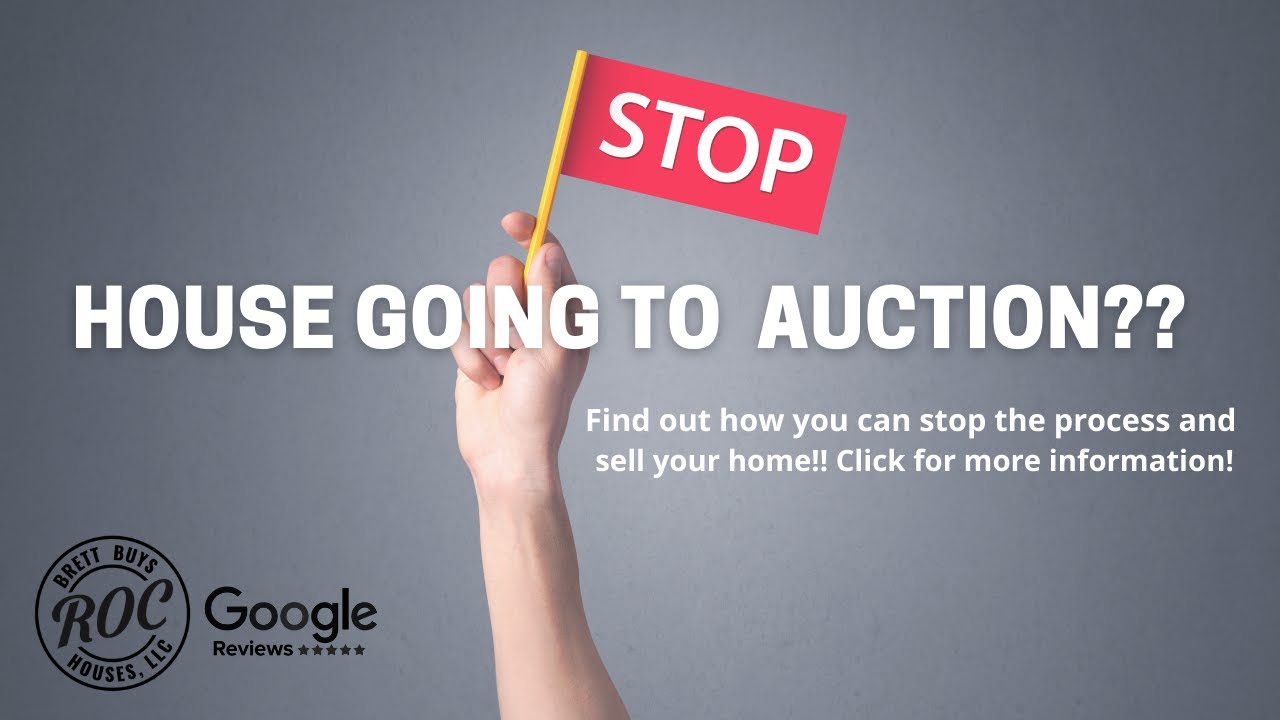 House going to auction?? Did you know you can stop the auction??