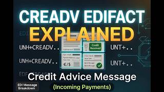 CREADV EDIFACT Explained | Credit Advice Message (Incoming Payments)