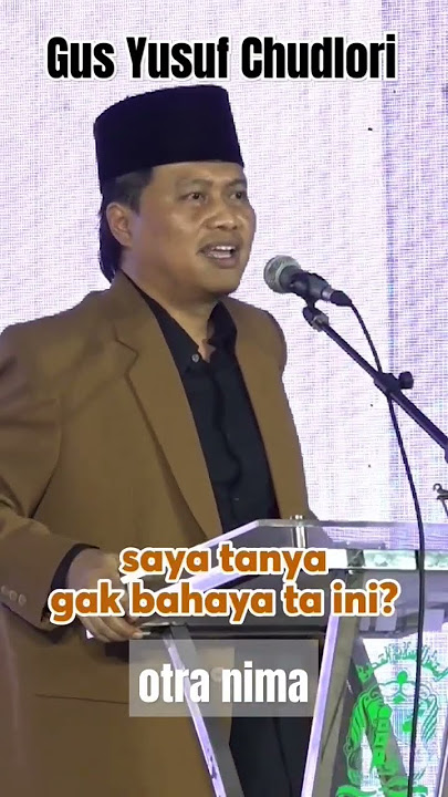 Santri Mondok || Gak Bahaya Ta..? || Gus Yusuf Chudlori