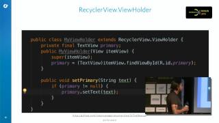 #droidconDE 2015: Brett Duncavage – Recyclerview to the rescue