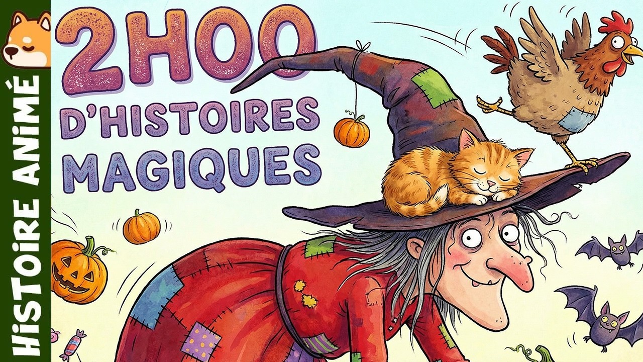 COMPILATIONS 2H00 D'histoires Magiques 🌙 | Histoire pour s'endormir | Conte enfant sur la sorcière
