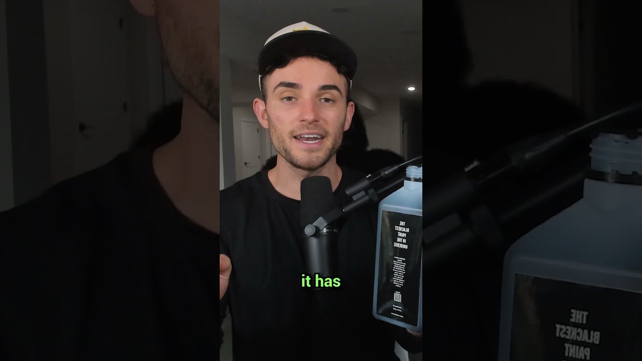 The Blackest Paint In The Universe