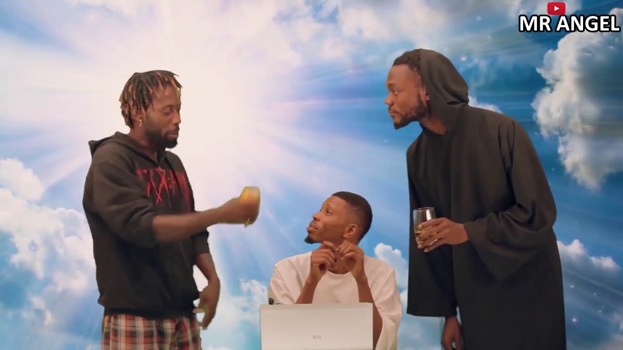 ABOLI X MR FUNNY AND MR ANGEL AT THE THRONE