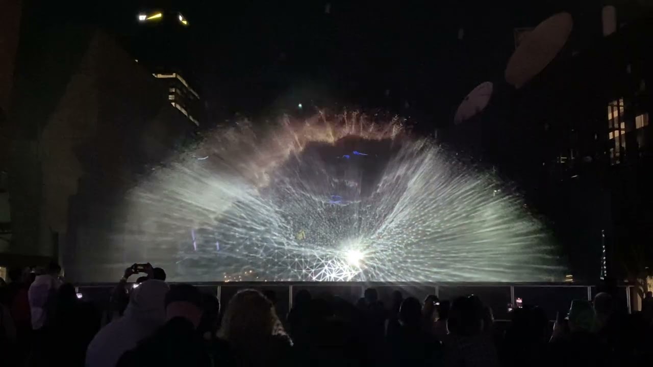 Cosmos with Constellation-Art After Dark Fed Sq Melbourne