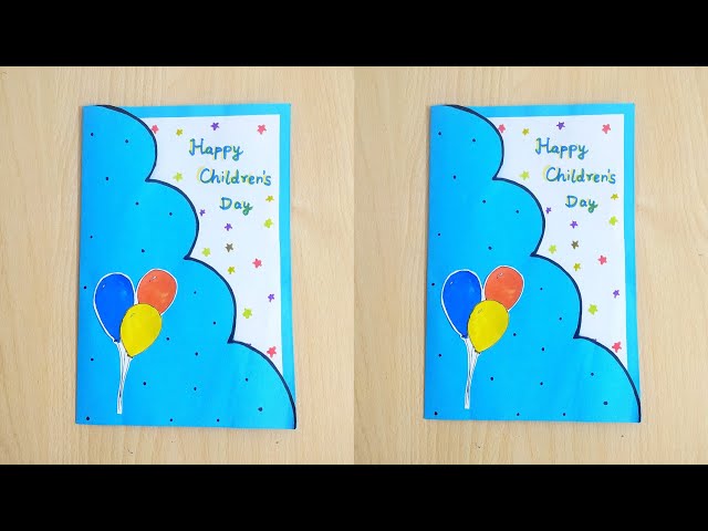 Children's Day Card Template