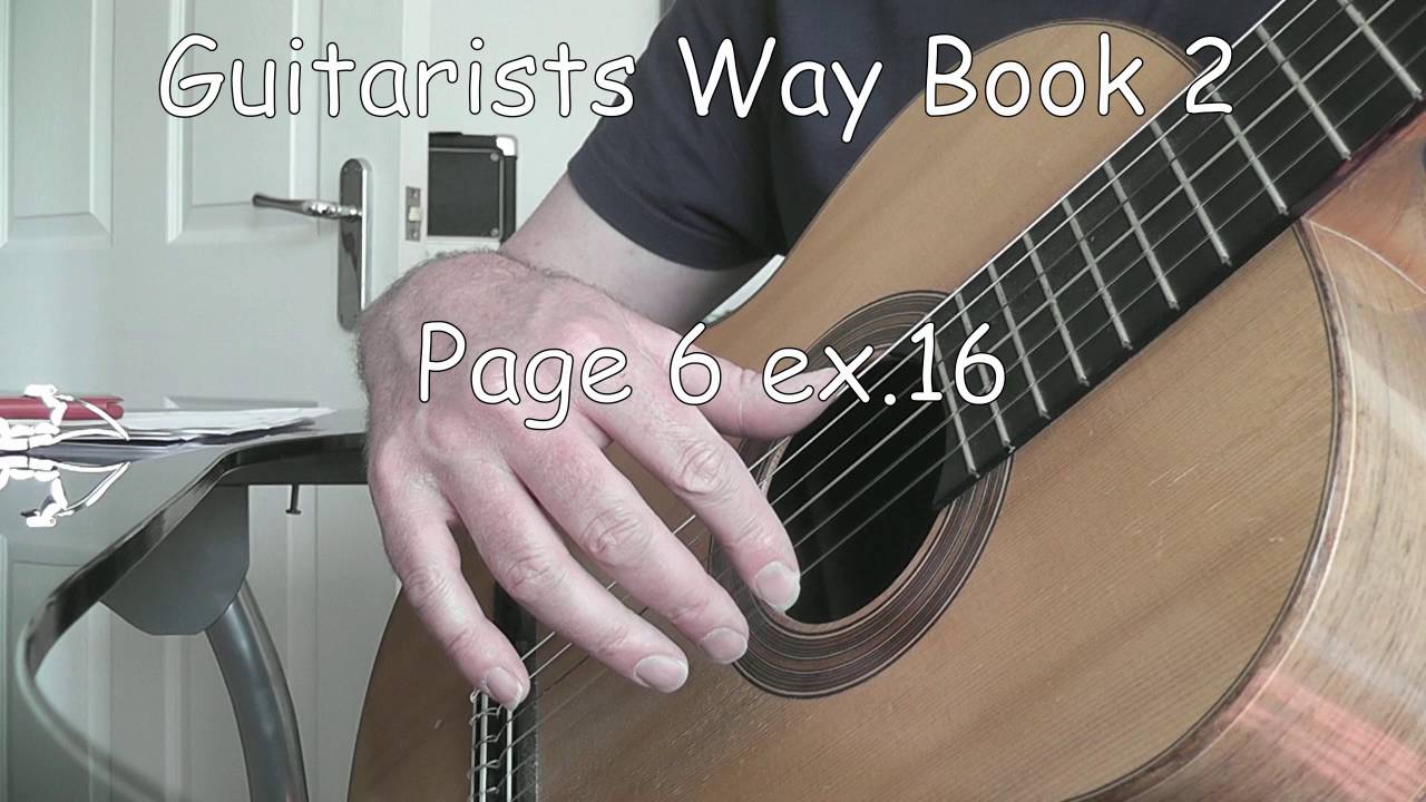 Two Notes together using Finger and Thumb Guitarists Way Book 2 - YouTube