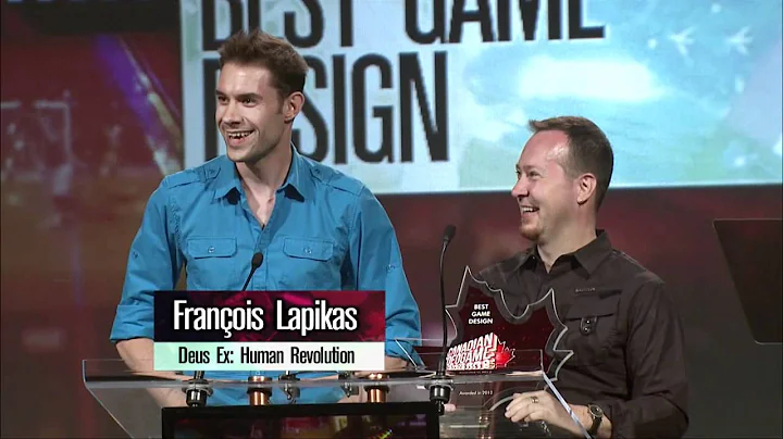 DXHR at the CVA's - Best Game Design