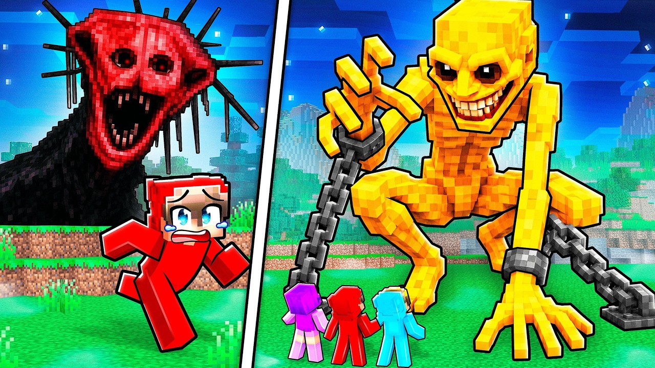 We Trapped EVERY MONSTER in Minecraft..
