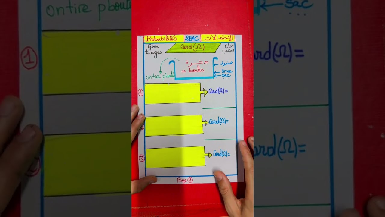 الاستعداد الوطني 🚨 الاحتمالات les probabilités 🔥 