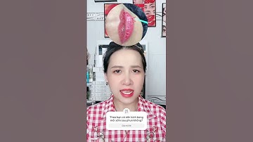 Có nên kích môi bong sớm sau khi phun không? #phunmoi #kichbongmoi #pmu #melyhousephunxam #shorts