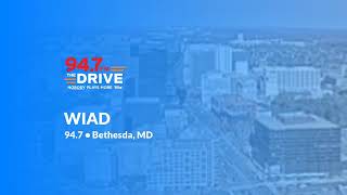 WIAD-FM Bethesda, MD (94.7 The Drive) | Hourly Station ID | May 1, 2026