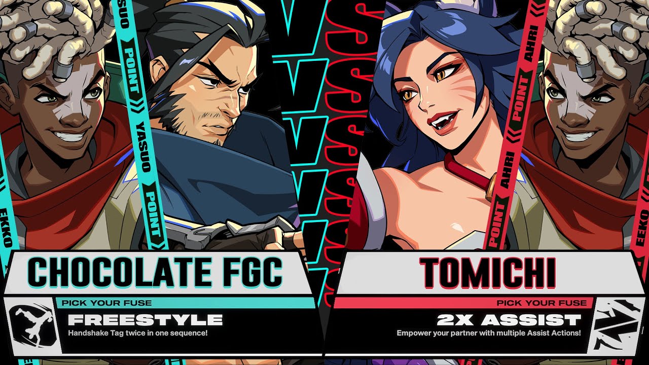 Chocolate FGC (Yasuo / Ekko) vs Tomichi (Ahri / Ekko) - 2XKO