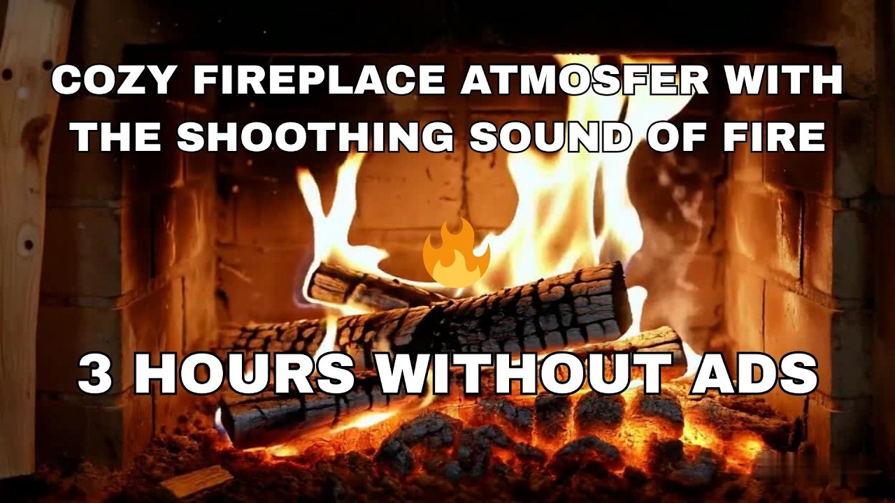 Calm Fireplace Ambience for Meditation & Relaxation