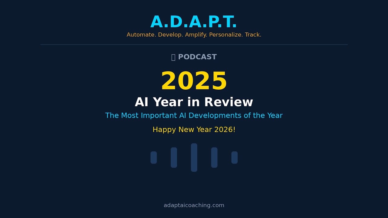 2025 AI Year in Review | The Most Important AI Developments | Happy New ...