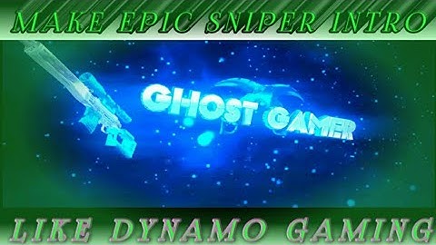 HOW TO MAKE INTRO LIKE DYNAMO GAMING ON ANDROID | SNIPER INTRO LIKE DYNAMO GAMING| DYNAMO GAMING