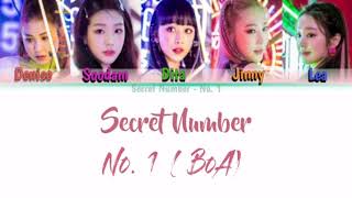 SECRET NUMBER - BoA No.1 (Cover Lyric Video)