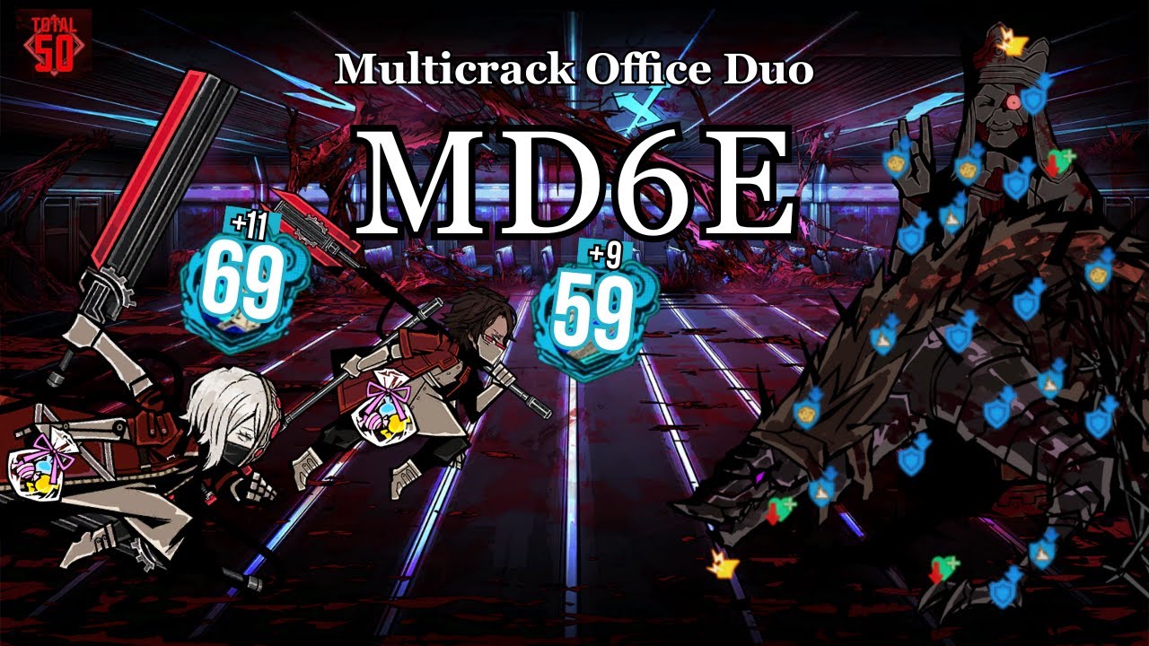 "Contract Complete" - MD6E Team (50 Adv, Egoless) ft. Multicrack Office Duo [Limbus Company]