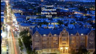 Spring 2022 Student Orientation